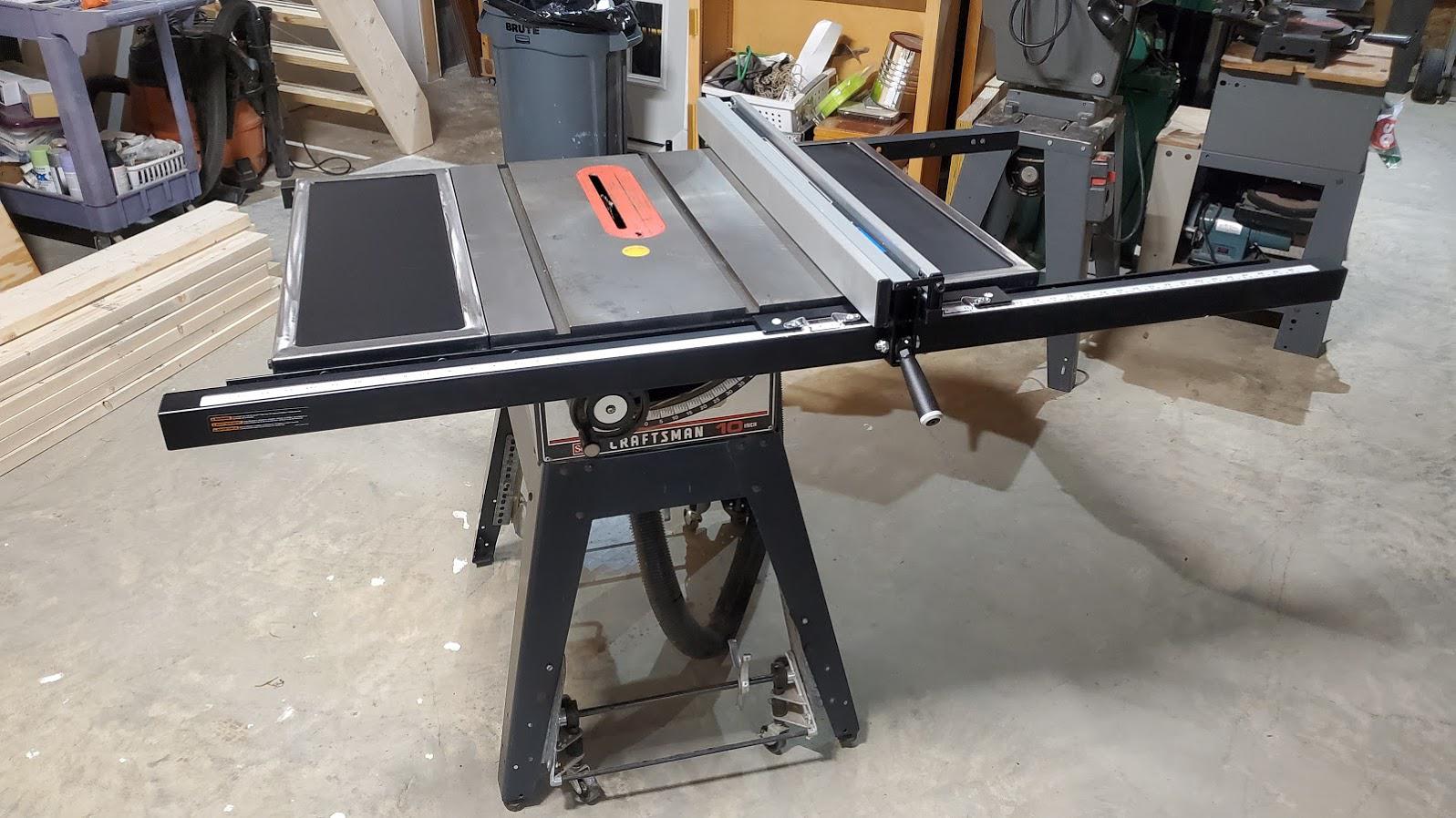 tips buy old craftsman table saw